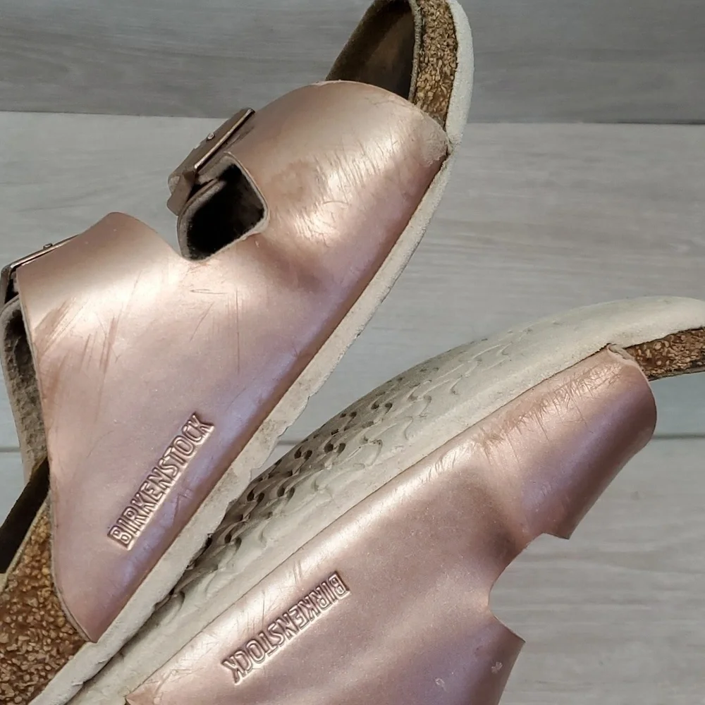 Birkenstock Kids Girls Arizona Rose Sandals Slides shoes sz 30/C12